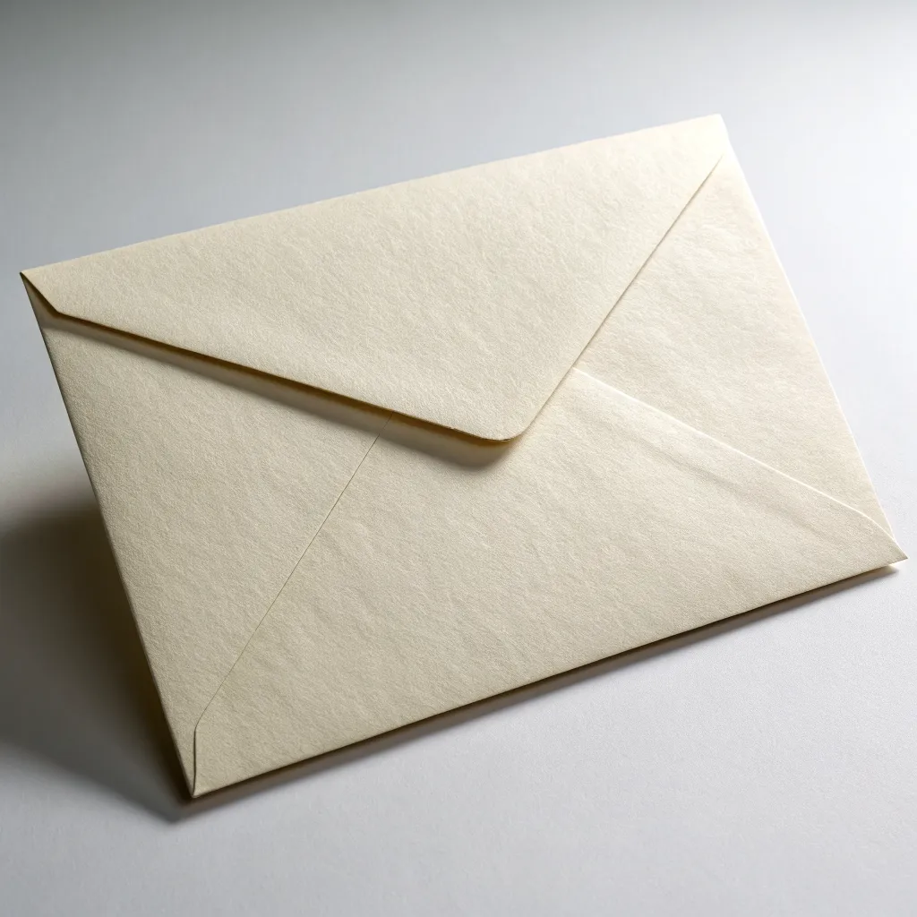 Paper envelope illustration